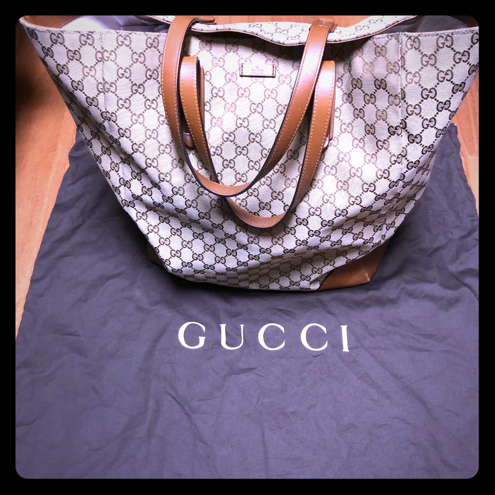 Oversized Gucci Travel Tote